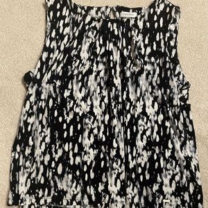 Calvin Klein shell black and white, 2X